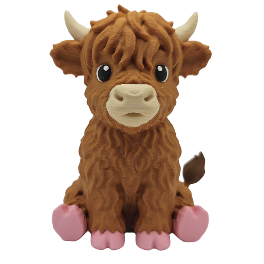 Desk Highland Cow